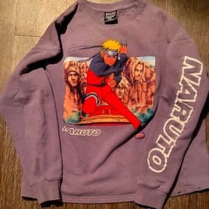 Naruto Shippuden Hokage Rock Toggle Crewneck